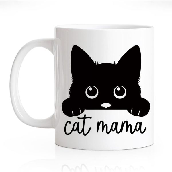 Cat Mama Coffee Mug Funny Cat Lover Gift for Cat Mom Wife Aunt Sister Friend, Mothers Day Birthday Gift Cat Mama Coffee Mug Funny Cat Lover Gift for Cat Mom Wife Aunt Sister Friend, Mothers Day Birthday Gift