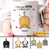 Cat Mom Love You A W-hole Lot Personalized Mug Cat Mom Love You A W-hole Lot Personalized Mug