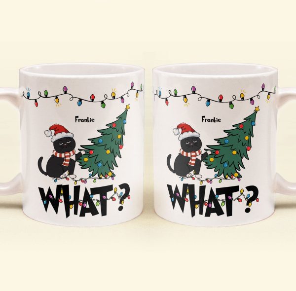 Cat What??? - Personalized Mug Cat What??? - Personalized Mug