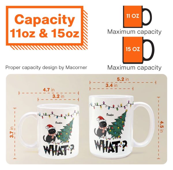 Cat What??? - Personalized Mug Cat What??? - Personalized Mug
