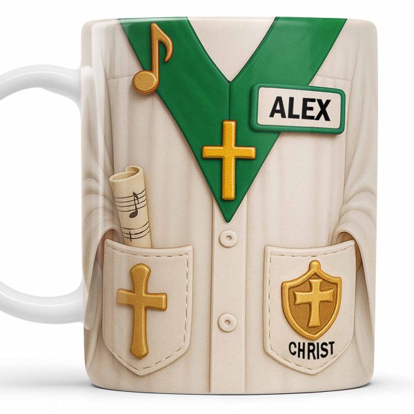 Celebrate Faith And Inspiration With Christian Symbols - Personalized Custom Coffee Mug - FTH100_MG Celebrate Faith And Inspiration With Christian Symbols - Personalized Custom Coffee Mug - FTH100_MG