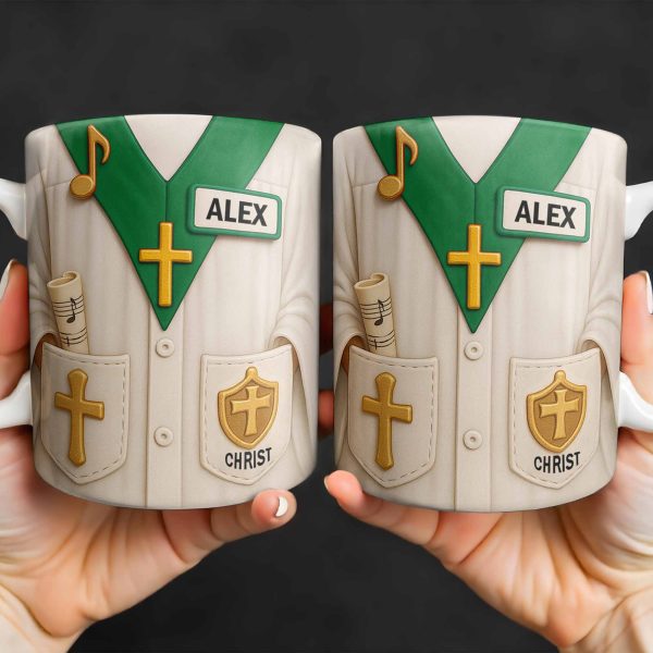 Celebrate Faith And Inspiration With Christian Symbols - Personalized Custom Coffee Mug - FTH100_MG Celebrate Faith And Inspiration With Christian Symbols - Personalized Custom Coffee Mug - FTH100_MG