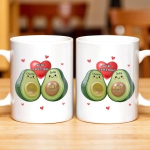 Celebrate New Beginnings With Family Expecting Mug - Personalized Custom Coffee Mug - CPL315_MG