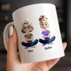 Celebrate the Special Bond Between Mother and Daughter - Personalized Custom Coffee Mug - DILA070_MG Celebrate the Special Bond Between Mother and Daughter - Personalized Custom Coffee Mug - DILA070_MG