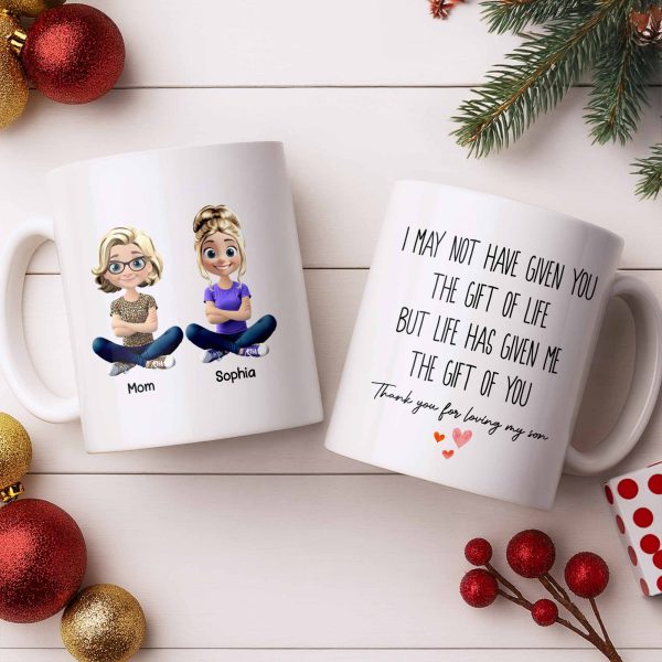 Celebrate the Special Bond Between Mother and Daughter - Personalized Custom Coffee Mug - DILA070_MG Celebrate the Special Bond Between Mother and Daughter - Personalized Custom Coffee Mug - DILA070_MG