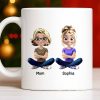 Celebrate the Special Bond Between Mother and Daughter - Personalized Custom Coffee Mug - DILA070_MG Celebrate the Special Bond Between Mother and Daughter - Personalized Custom Coffee Mug - DILA070_MG