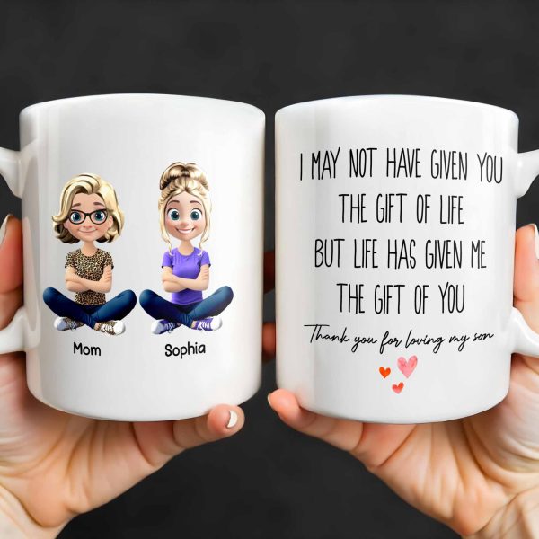 Celebrate the Special Bond Between Mother and Daughter - Personalized Custom Coffee Mug - DILA070_MG Celebrate the Special Bond Between Mother and Daughter - Personalized Custom Coffee Mug - DILA070_MG