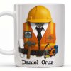 Celebrate Your Everyday Hero with This Engineer-Themed Coffee Mug Featuring Helmet, Tie, Vest, Tools - Personalized Custom Coffee Mug - GRAD298_MG Celebrate Your Everyday Hero with This Engineer-Themed Coffee Mug Featuring Helmet, Tie, Vest, Tools - Personalized Custom Coffee Mug - GRAD298_MG