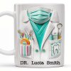 Celebrate Your Favorite Dentist With A Unique Dental Mug - Personalized Custom Coffee Mug - GRAD322_MG Celebrate Your Favorite Dentist With A Unique Dental Mug - Personalized Custom Coffee Mug - GRAD322_MG