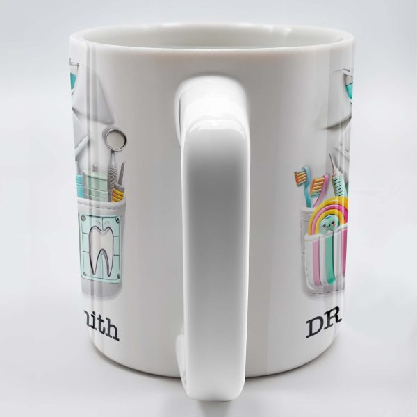 Celebrate Your Favorite Dentist With A Unique Dental Mug - Personalized Custom Coffee Mug - GRAD322_MG Celebrate Your Favorite Dentist With A Unique Dental Mug - Personalized Custom Coffee Mug - GRAD322_MG