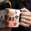 Celebrate Your Favorite Dog Groomer, Scissors And Paw Prints - Personalized Custom Coffee Mug - DOG063_MG Celebrate Your Favorite Dog Groomer, Scissors And Paw Prints - Personalized Custom Coffee Mug - DOG063_MG