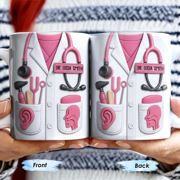 Celebrate Your Favorite Medical Professional, Medical Equipment - Personalized Custom Coffee Mug - DOC014_MG Celebrate Your Favorite Medical Professional, Medical Equipment - Personalized Custom Coffee Mug - DOC014_MG