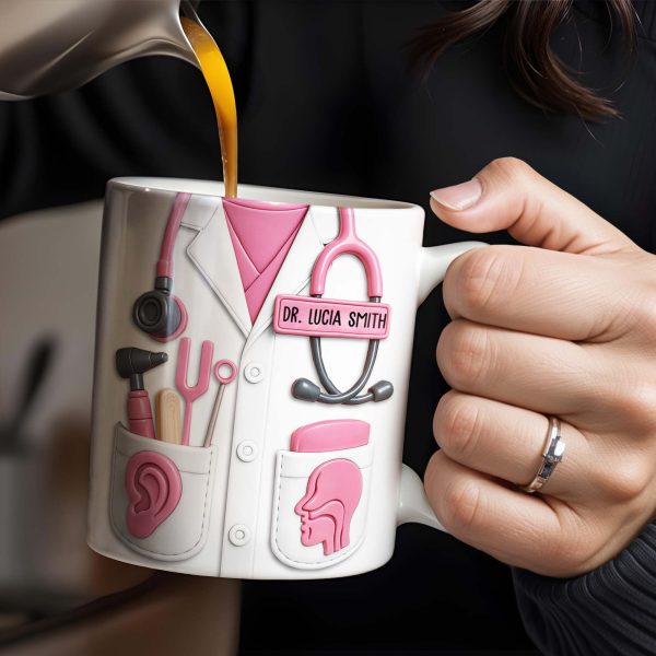 Celebrate Your Favorite Medical Professional, Medical Equipment - Personalized Custom Coffee Mug - DOC014_MG Celebrate Your Favorite Medical Professional, Medical Equipment - Personalized Custom Coffee Mug - DOC014_MG