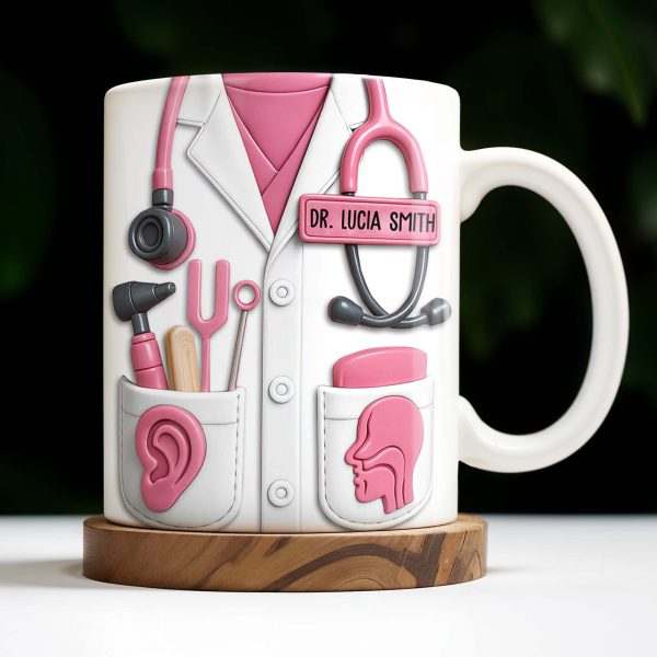 Celebrate Your Favorite Medical Professional, Medical Equipment - Personalized Custom Coffee Mug - DOC014_MG Celebrate Your Favorite Medical Professional, Medical Equipment - Personalized Custom Coffee Mug - DOC014_MG