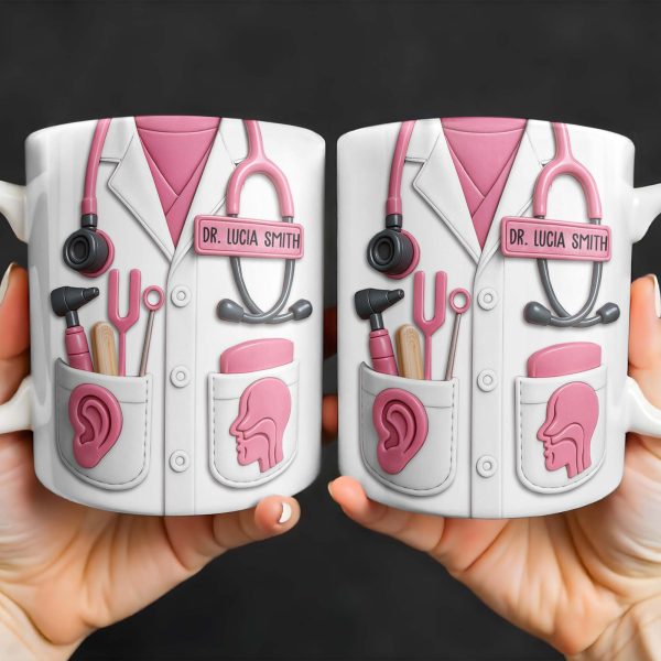Celebrate Your Favorite Medical Professional, Medical Equipment - Personalized Custom Coffee Mug - DOC014_MG Celebrate Your Favorite Medical Professional, Medical Equipment - Personalized Custom Coffee Mug - DOC014_MG