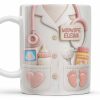 Celebrate Your Favorite Midwife With Essentials - Personalized Custom Coffee Mug - NUR034_MG Celebrate Your Favorite Midwife With Essentials - Personalized Custom Coffee Mug - NUR034_MG