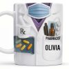 Celebrate Your Favorite Pharmacist, Medical Tools And Uniform - Personalized Custom Coffee Mug - GRAD303_MG Celebrate Your Favorite Pharmacist, Medical Tools And Uniform - Personalized Custom Coffee Mug - GRAD303_MG