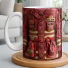 Celebrate Your Heroism With Customizable Firefighter Gear - Personalized Custom Coffee Mug - FIF059_MG Celebrate Your Heroism With Customizable Firefighter Gear - Personalized Custom Coffee Mug - FIF059_MG