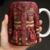 Celebrate Your Heroism With Customizable Firefighter Gear - Personalized Custom Coffee Mug - FIF059_MG Celebrate Your Heroism With Customizable Firefighter Gear - Personalized Custom Coffee Mug - FIF059_MG