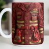 Celebrate Your Heroism With Customizable Firefighter Gear - Personalized Custom Coffee Mug - FIF059_MG Celebrate Your Heroism With Customizable Firefighter Gear - Personalized Custom Coffee Mug - FIF059_MG