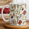 Celebrate Your Love for Reading and Writing - Personalized Custom Coffee Mug - BLV082_MG Celebrate Your Love for Reading and Writing - Personalized Custom Coffee Mug - BLV082_MG
