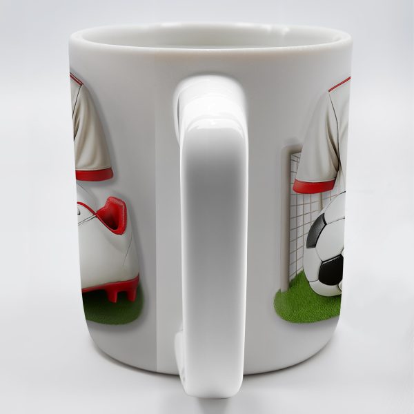 Celebrate Your Passion For Soccer With This Vibrant Soccer Jersey, Soccer Ball, And Soccer Cleats - Personalized Custom Coffee Mug - FTN007_MG Celebrate Your Passion For Soccer With This Vibrant Soccer Jersey, Soccer Ball, And Soccer Cleats - Personalized Custom Coffee Mug - FTN007_MG