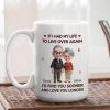 Ceramic Mug Personalized for Couples, If I Had My Life to Live Over Again Quote, Heartwarming Valentine Gift Ceramic Mug Personalized for Couples, If I Had My Life to Live Over Again Quote, Heartwarming Valentine Gift