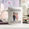 Ceramic Mug Personalized for Couples, If I Had My Life to Live Over Again Quote, Heartwarming Valentine Gift Ceramic Mug Personalized for Couples, If I Had My Life to Live Over Again Quote, Heartwarming Valentine Gift