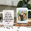 Ceramic Mug Personalized with Sweet Internet Love Message, Park Couple Art, Unique Valentine's Day Gift for Couple Ceramic Mug Personalized with Sweet Internet Love Message, Park Couple Art, Unique Valentine's Day Gift for Couple