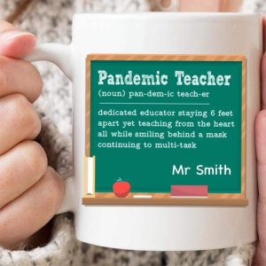 Chalkboard Teacher Back To School Coffee Mug