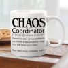 Chaos Coordinator Coffee Mug, Funny Appreciation Gift for Boss Manager Teacher Nurse Mom, Birthday Christmas Gift Chaos Coordinator Coffee Mug, Funny Appreciation Gift for Boss Manager Teacher Nurse Mom, Birthday Christmas Gift