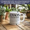 Chaos Coordinator Coffee Mug, Funny Appreciation Gift for Boss Manager Teacher Nurse Mom, Birthday Christmas Gift Chaos Coordinator Coffee Mug, Funny Appreciation Gift for Boss Manager Teacher Nurse Mom, Birthday Christmas Gift