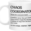 Chaos Coordinator Coffee Mug, Funny Gift for Boss Lady Teacher Mom Manager, Appreciation Birthday Christmas Gift Chaos Coordinator Coffee Mug, Funny Gift for Boss Lady Teacher Mom Manager, Appreciation Birthday Christmas Gift