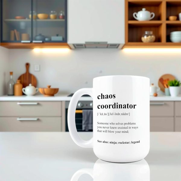 Chaos Coordinator Coffee Mug, Funny Gift for Teacher Boss Manager Coworker, Birthday Christmas Appreciation Gift Chaos Coordinator Coffee Mug, Funny Gift for Teacher Boss Manager Coworker, Birthday Christmas Appreciation Gift