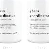 Chaos Coordinator Coffee Mug, Funny Gift for Teacher Boss Manager Coworker, Birthday Christmas Appreciation Gift Chaos Coordinator Coffee Mug, Funny Gift for Teacher Boss Manager Coworker, Birthday Christmas Appreciation Gift