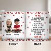 Charming Character Illustrations With Hearts - Personalized Custom Coffee Mug - HSB083_MG