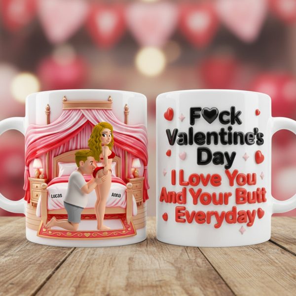 Cheeky Couple Coffee Mug - Personalized Gifts For Couples 01natn131225 Cheeky Couple Coffee Mug - Personalized Gifts For Couples 01natn131225