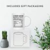 Cheer Mom Nutritional Facts Coffee Mug Funny Gift for Mom Birthday Mother's Day Christmas Gift