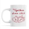 Cheers To Forever Couple Custom Heart Locket - Personalized Mug - Gift For Her, Gift For Him Cheers To Forever Couple Custom Heart Locket - Personalized Mug - Gift For Her, Gift For Him