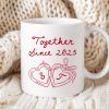 Cheers To Forever Couple Custom Heart Locket - Personalized Mug - Gift For Her, Gift For Him Cheers To Forever Couple Custom Heart Locket - Personalized Mug - Gift For Her, Gift For Him