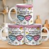 Cheers To My Work Best-tea - Coworker Personalized Custom 3D Inflated Effect Printed Mug - Gift For Coworkers, Work Friends, Colleagues Cheers To My Work Best-tea - Coworker Personalized Custom 3D Inflated Effect Printed Mug - Gift For Coworkers, Work Friends, Colleagues