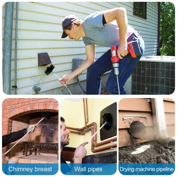 Chimney Cleaning Brush Kit Chimney Cleaning Brush Kit