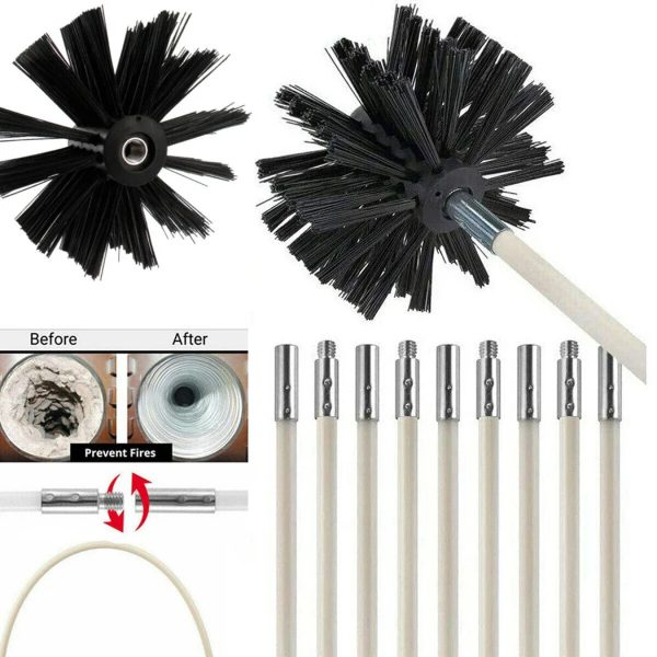 Chimney Cleaning Brush Kit Chimney Cleaning Brush Kit