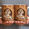 Choco, Cute Dog In A Cozy Dog House - Personalized Custom Coffee Mug - DOG135_MG Choco, Cute Dog In A Cozy Dog House - Personalized Custom Coffee Mug - DOG135_MG