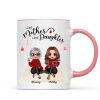 Christmas Doll Women Sitting Mother And Daughters Personalized Mug Christmas Doll Women Sitting Mother And Daughters Personalized Mug