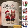 Christmas Doll Women Sitting Mother And Daughters Personalized Mug Christmas Doll Women Sitting Mother And Daughters Personalized Mug