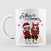 Christmas Doll Women Sitting Mother And Daughters Personalized Mug Christmas Doll Women Sitting Mother And Daughters Personalized Mug