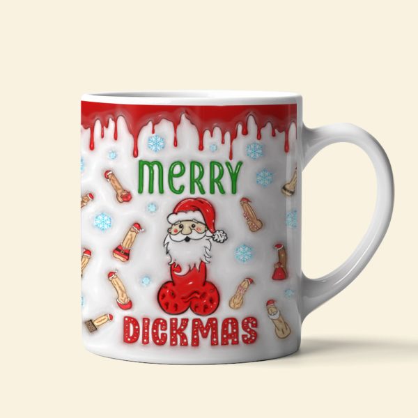 Christmas Gift For Movie Fans, Santa Claus Inflated White Coffee Mug 03OHQN110924 Christmas Gift For Movie Fans, Santa Claus Inflated White Coffee Mug 03OHQN110924