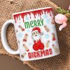 Christmas Gift For Movie Fans, Santa Claus Inflated White Coffee Mug 03OHQN110924 Christmas Gift For Movie Fans, Santa Claus Inflated White Coffee Mug 03OHQN110924
