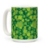 Clover Patch Pattern Coffee Mug Clover Patch Pattern Coffee Mug